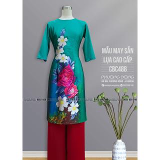 Áo Dài Cách Tân Lụa Cao Cấp CBC488